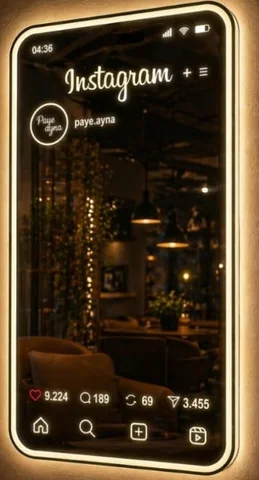 Dekoratif ayna · INSTAGRAM · 40 × 80 cm · MRS - INSTAGRAM AYNA 40 CM Х 80 CM
