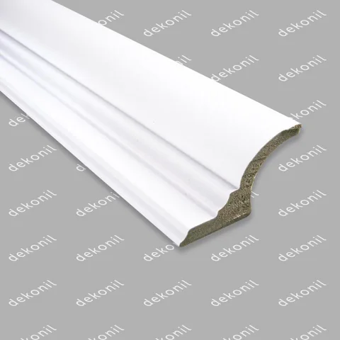 Plintă decorativă · TOKYO DTK7040 · Alb · 7 × 240 cm · MRS - DTK7040 - TOKYO KARTONPİER 7 CM